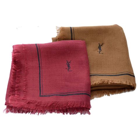 ysl cashmere scarf